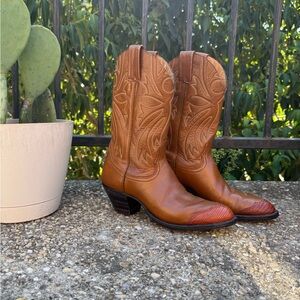 Copper-Brown‎ Cowboy Boots